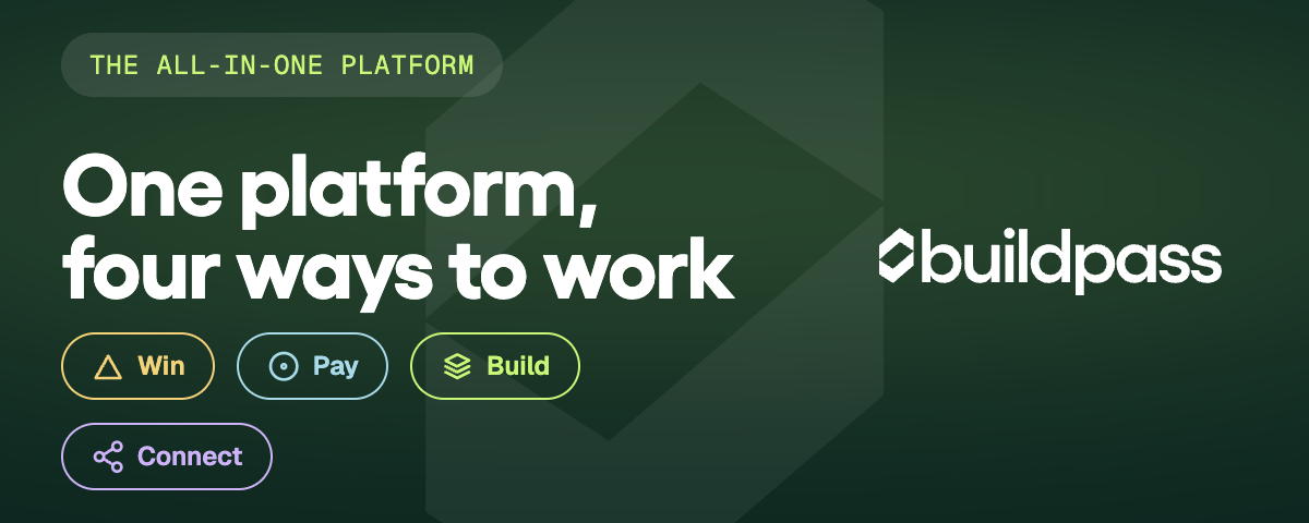 One platform, four ways to work: BuildPass is now all-in-one construction software