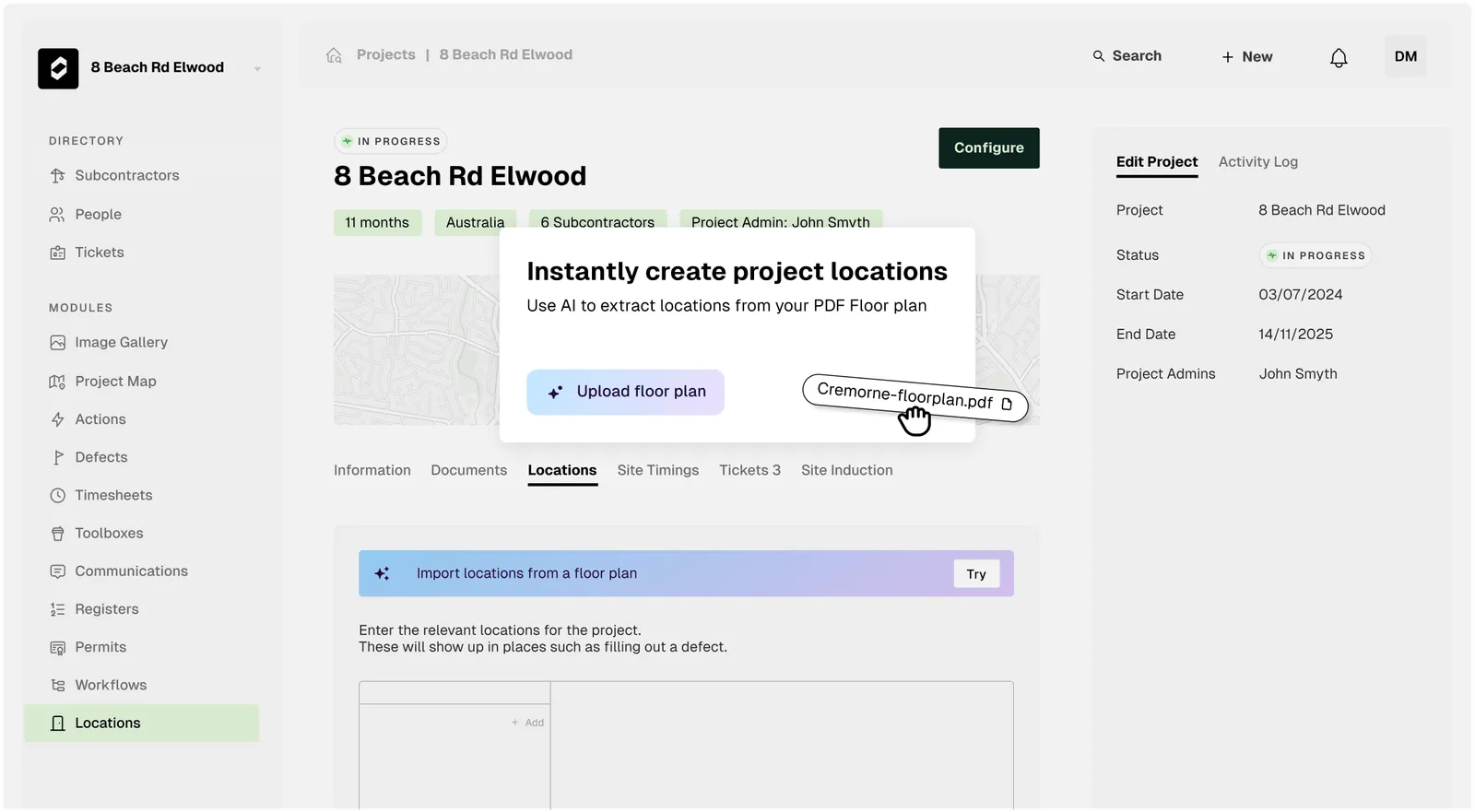 AI Floor Plan Scanner